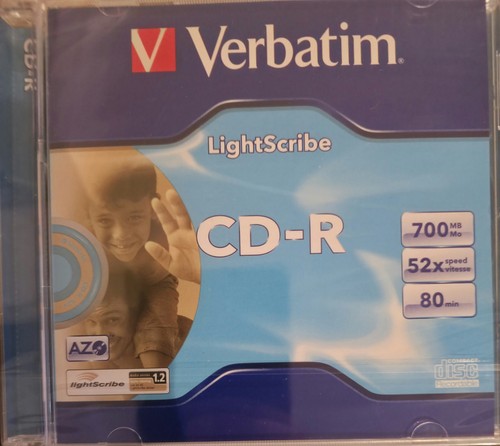 Verbatim lightscribe cdr - cd-r,