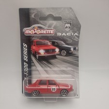 Majorette Red Dacia 1300 Racing Series Brand New On Card