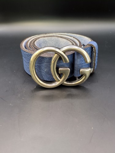 Gucci belt large buckle unisex - gucci,