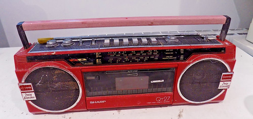 Sharp 27e stereo radio - sharp,