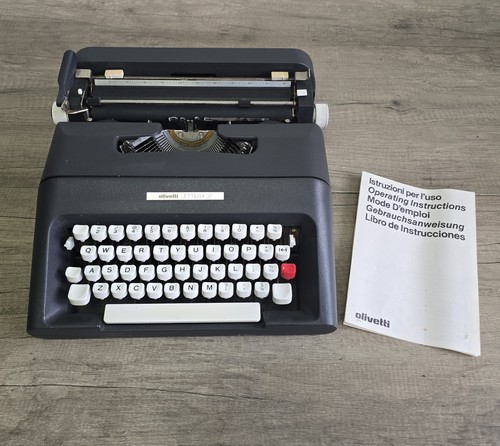 Vintage olivetti lettera - lettera, 37