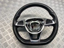 2018 MERCEDES BENZ E CLASS W213 LEATHER MULTIFUNCTIONAL STEERING WHEEL GENUINE