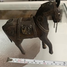 Hand-Carved Wooden Horse