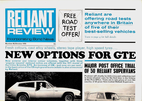 Reliant review no43 october - reliant,