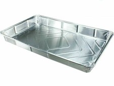 Foil Baking Trays Large Tray Bake Containers Aluminium Disposable 12" x 8" Grill