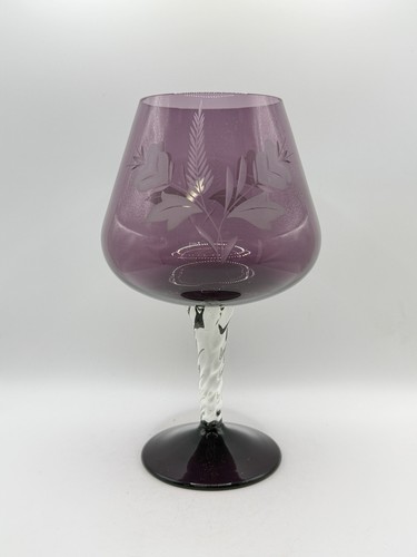 Vintage amethyst purple glass