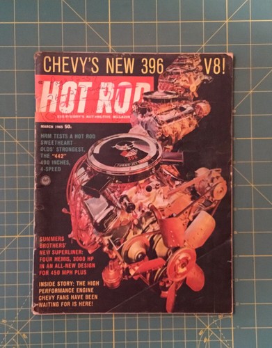 March 1965 hot rod magazine - march,