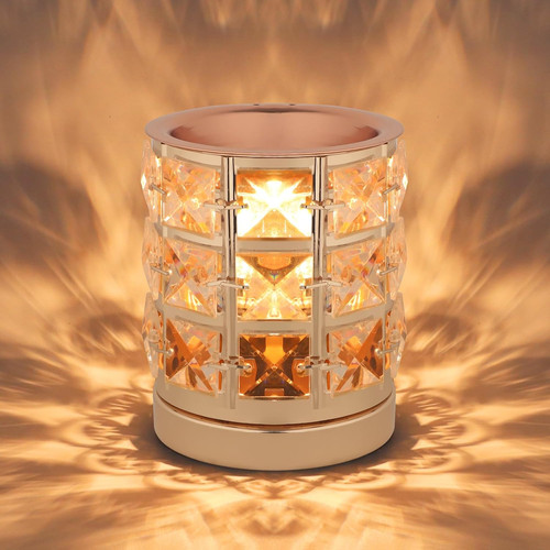 Crystal wax melt warmer candle - crystal,