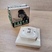 The Tenby Pilot Capstan Switch Vintage Bakelite Switch, Cream, See Desc.