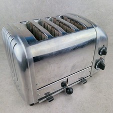 Dualit 4 Slice Commercial Toaster Model D4CM/HA 42174 Stainless Steel 2200W