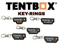 Tentbox Keyrings, Lite, XL, Cargo, Classic, Go great gift for Tentbox users