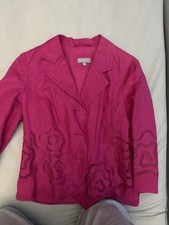 per una pink jacket