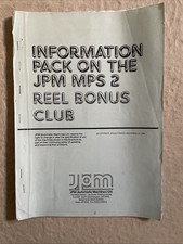 Rare JPM Information Pack On