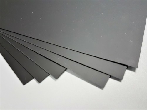 Black plasticard sheet - sheet, high
