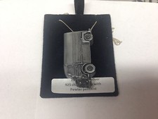 HY Van ref43 Car On 925 sterling silver Necklace 16,18,20,26,30