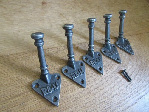 Cast iron rustic coat hook - rustic,