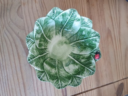 Large italian majolica bowl - large,
