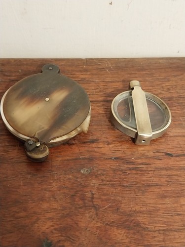 Antique depose brass folding - depose,