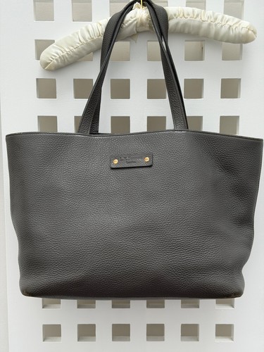 Leather tote bag - , by