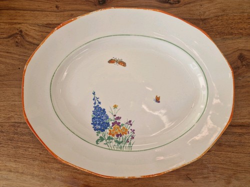 Art deco oval - oval, serving