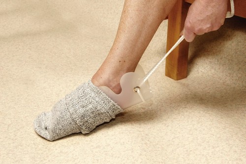 Sock stocking wearing - sock,