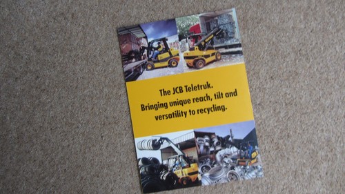 Jcb teletruk recycling - jcb,