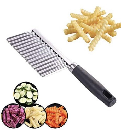 Crinkle cutter stainless steel - crinkle,