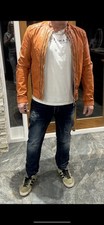 DSQUARED2 Orange Leather