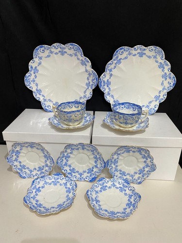 Antique paragon blue part - antique,