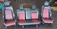 ✅ GENUINE FIESTA MK6 3 DOOR ST ST150 RED HALF LEATHER SEATS INTERIOR 2002-2008