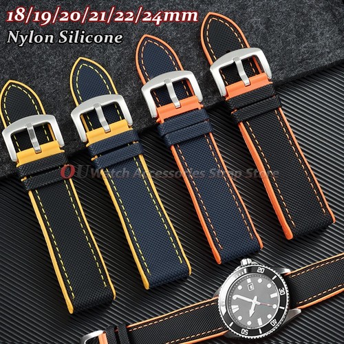 Premium sailcloth watch strap - premium,