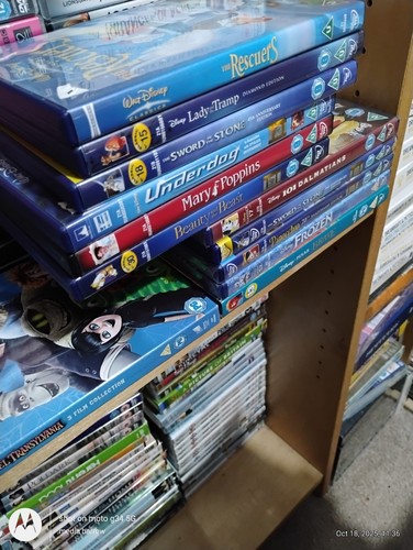 Disney dvds each 6 - disney,