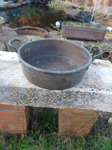 Antique solid copper twin - antique,