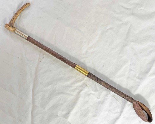 Antique riding crop whip - crop, /