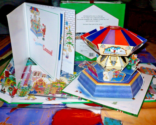 Christmas carousel story book - christmas,
