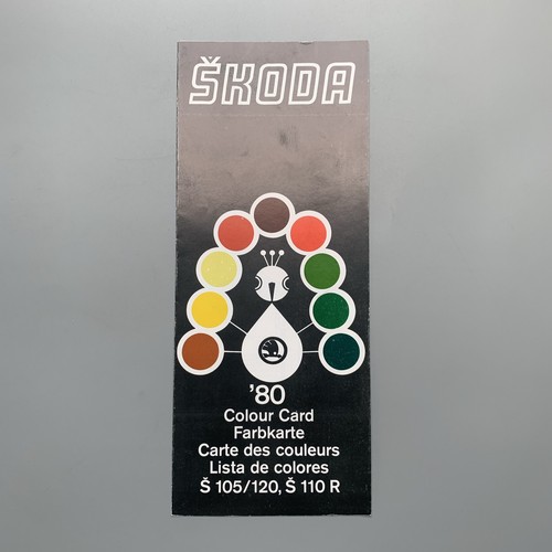 1979 skoda exterior colours - skoda,