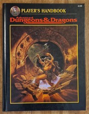RPG Book Advanced Dungeons & Dragons Player's Handbook AD&D 2nd ed Revised DND