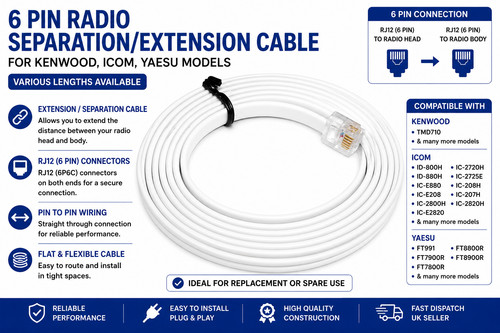 Ham radio pin extension - radio, 6
