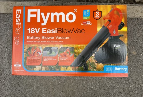 Flymo 18v easiblowvac - easiblowvac, cordless