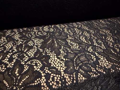 Stretch spandex lace fabric - stretch,