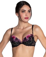 Lise Charmel Floraison Passion Bra Contour Plunge Padded Womens Luxe Bra ACH8586