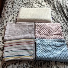 Baby blanket bundle x 5 mixed