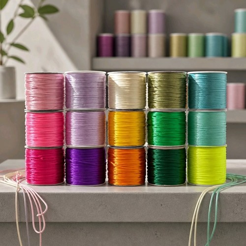 Silky satin rattail 2mm cord - rattail,