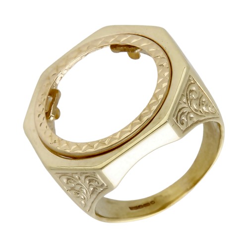 Pre owned 9ct yellow - 9ct, half