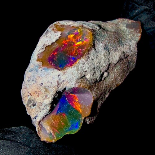 Ethiopian opal gemstone fire - opal, gemstone,