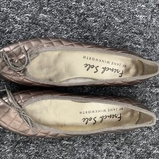 Womens French Sole Metallic