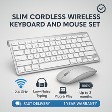 Slim Mini Wireless Keyboard