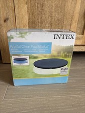 Intex 8ft  (2. 44m) Swimming Pool Cover - Krystal Clear Pool Basics.