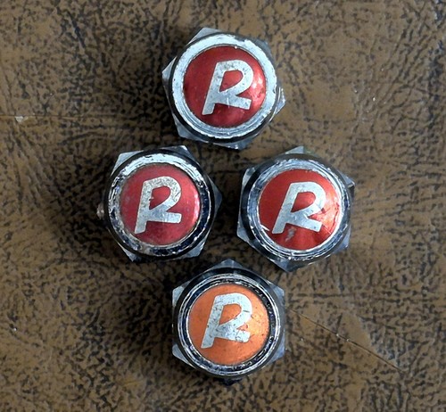 4pc vintage raleigh nuts - raleigh, r-nuts