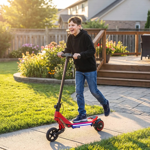 Kids electric scooter foldable - kids,
